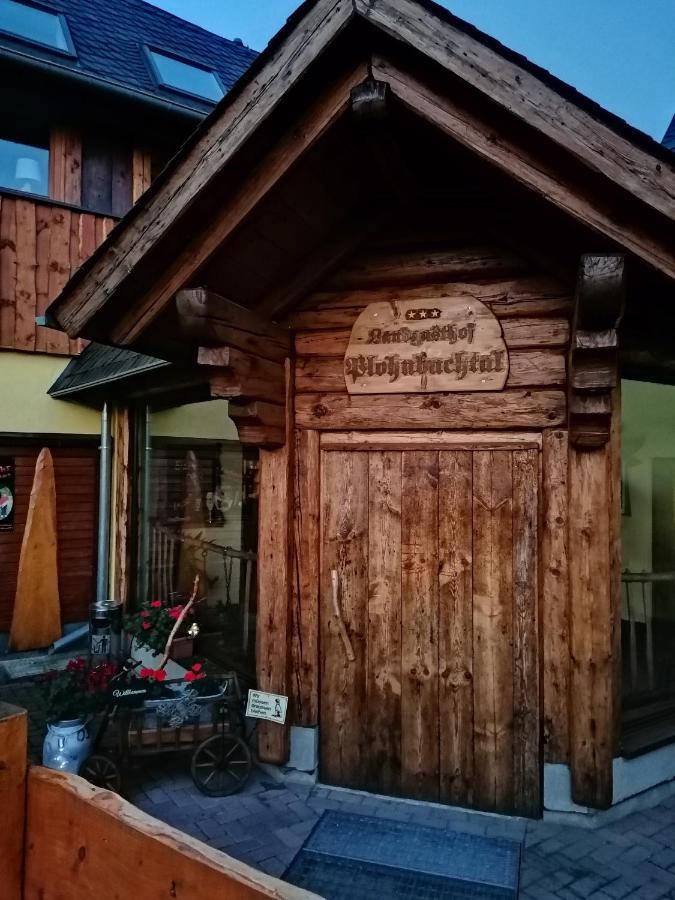 Landgasthof Plohnbachtal Ug Hotell Lengenfeld  Exteriör bild